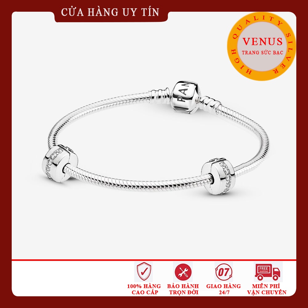 Vòng charm bạc 925 hàng cao cấp- Trang sức bạc Venus