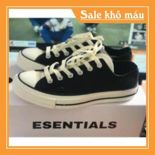 [Sale 3/3] [full hộp+StockX] giày Convers FOG đen thấp cổ Sale 11