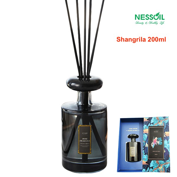 [Sĩ &amp; lẻ tinh dầu nước hoa chính hãng] Bộ tinh dầu nước hoa thơm phòng hương Shangrila 200ml, có kèm que tán hương