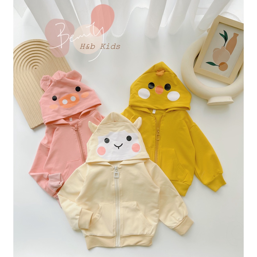 SALE ÁO KHOÁC COTTON GIÀY DẶN CHO BÉ GÁI SIZE 10-19KG(AKHEO)