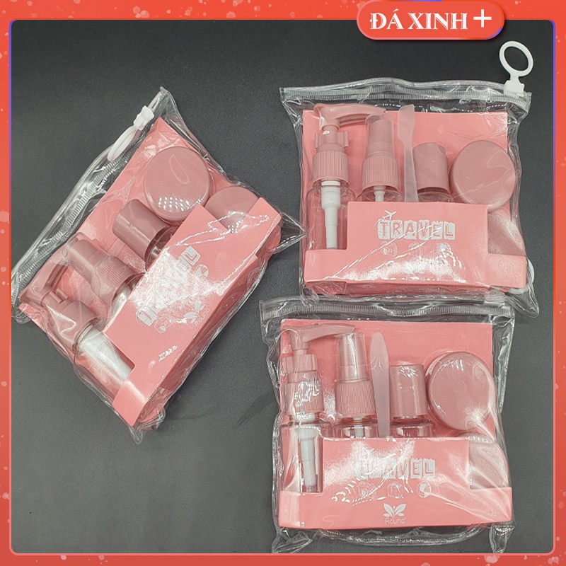 Bộ Chiết Mỹ Phẩm 5 Món Tiện Dụng  Khi Đi Du Lịch