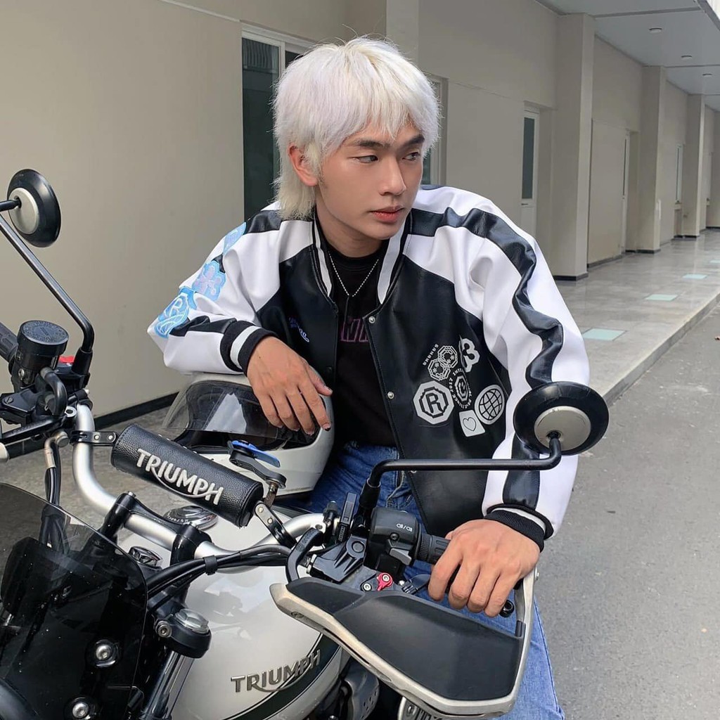 Áo bomber phối da Banawa | BigBuy360 - bigbuy360.vn