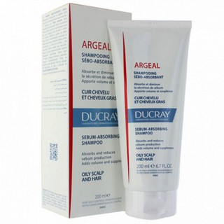 Ducray Argeal Shampoo 200ml - Dầu gội dạng kem giảm gàu, kiểm soát nhờn