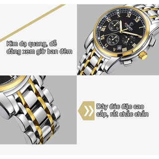 ĐỒNG HỒ NAM CHENXI DÂY ĐÚC ĐẶC CÁ TÍNH