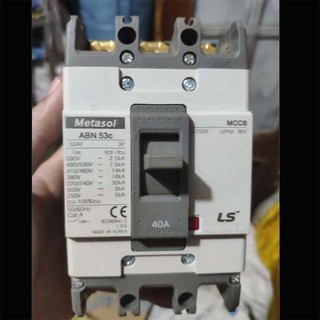 Aptomat 3 pha LS MCCB ABN 100A 75A 40A