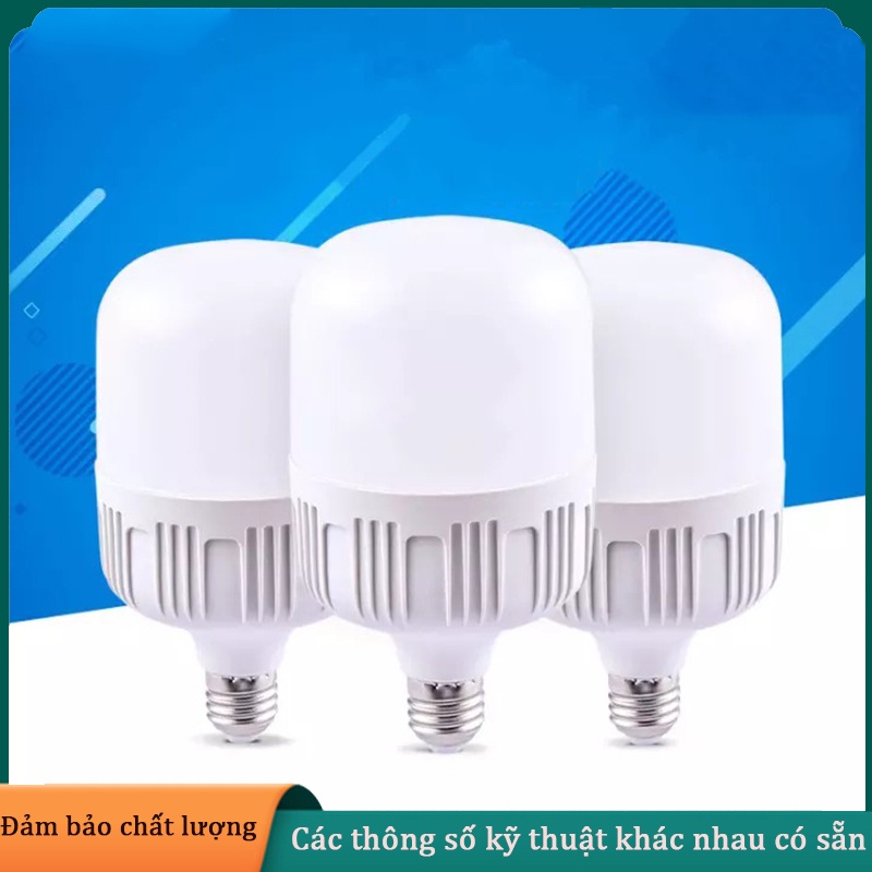 Bóng đèn LED trụ tròn 5w 10w 15w 20w 30w 40w 50w bup trụ T siêu sáng tiết kiệm điện thân kín chống nước