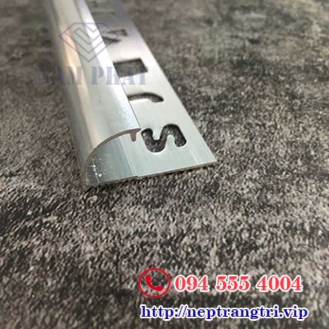 NEP MẪU 10CM - NẸP ỐP GÓC,  NẸP NHÔM XỬ LÝ GÓC,  NẸP GÓC YC NHÔM