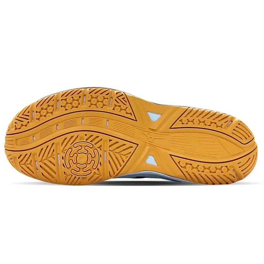 Giày cầu lông nam Mizuno chính hãng Cyclone Speed 3 V1GA218013 màu trắng