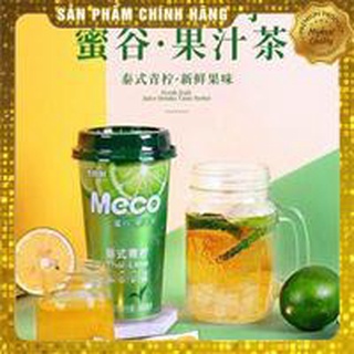 Trà trái cây meco tiệt trùng chanh thái 400ml