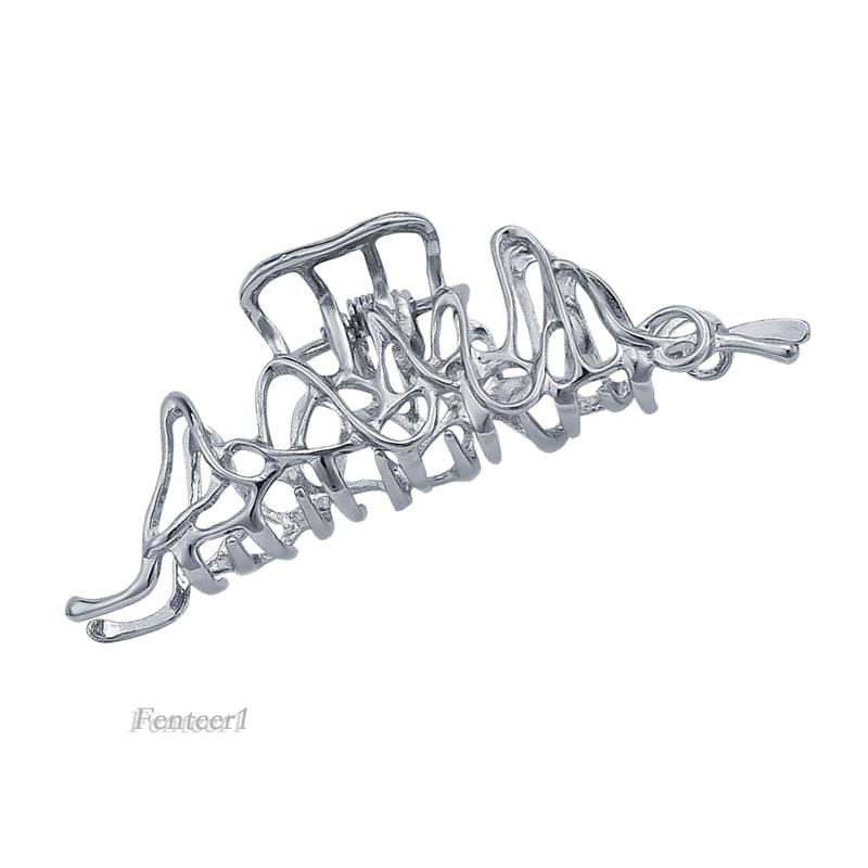 Kẹp Tóc Càng Cua Bằng Kim Loại Kiểu Cách Cho Nữ Fenteer1