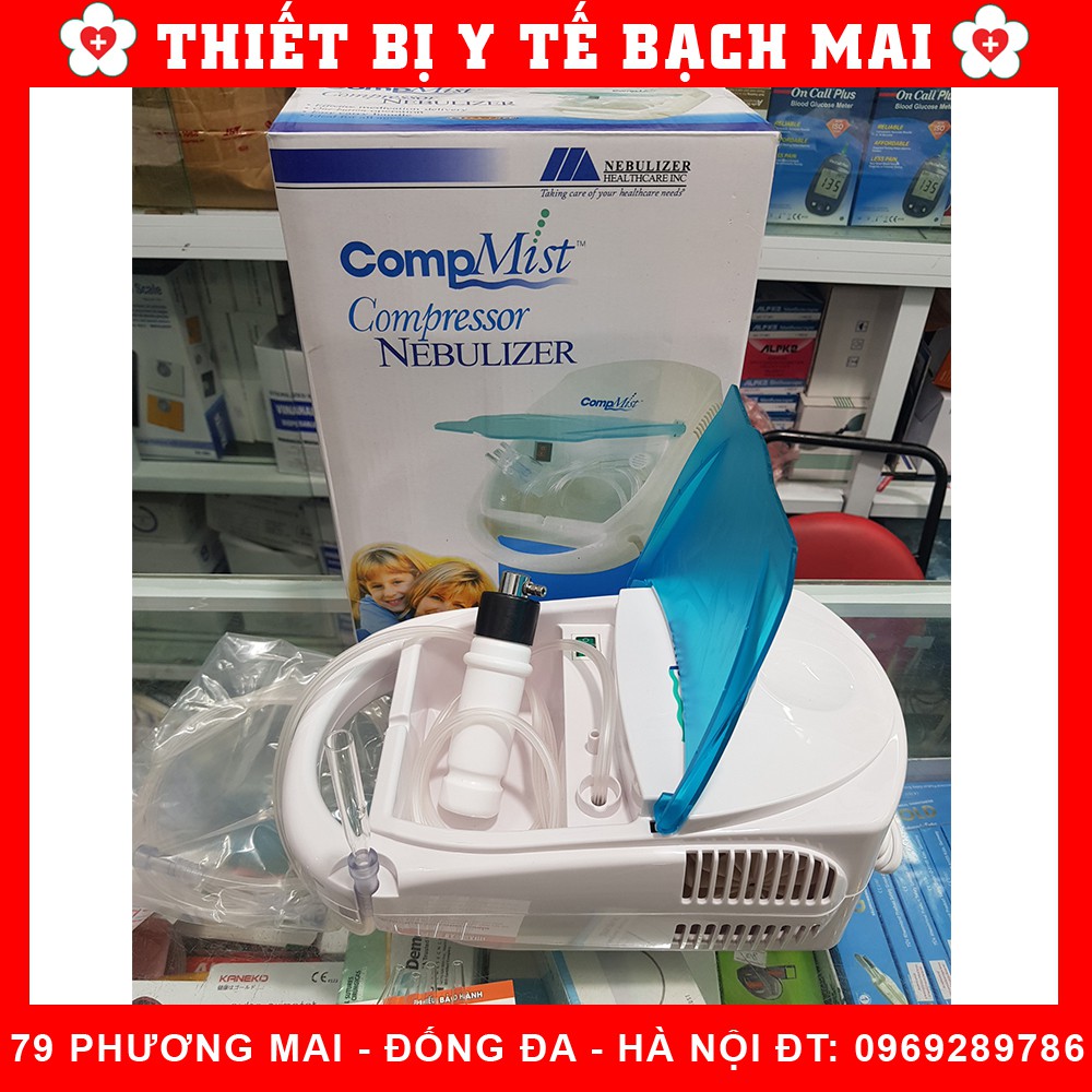 Máy Hút Mụn Phun Sương CompMist Hút Hụn Cám, Mụn Đầu Đen [Máy Hút Khoẻ Nhất - Bảo Hành 03 Năm]