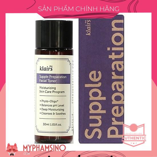 Nước hoa hồng Dear Klairs  Supple Preparation Facial mini 30ml