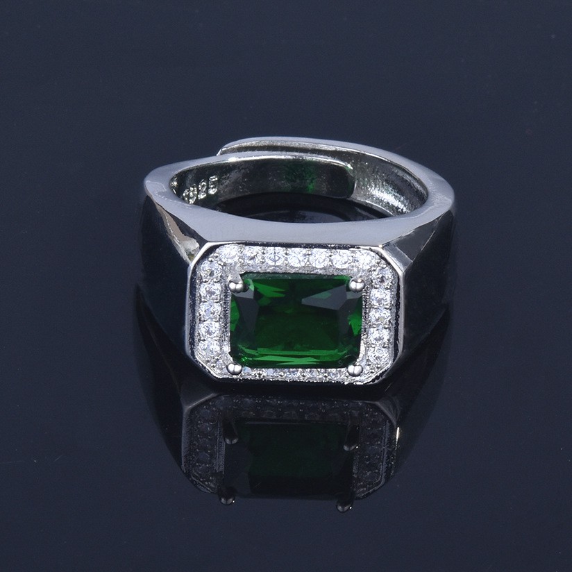 Nhẫn Bạc 925 Đính Đá Sapphire