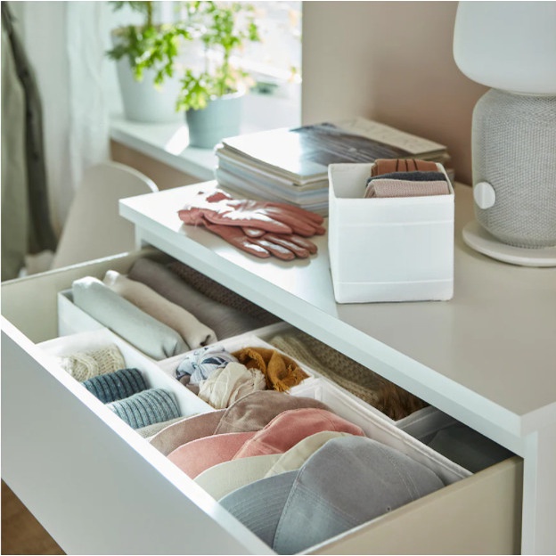 Bộ Hộp Chia Ngăn Tủ Quần Áo Ikea  Skubb Box - 204.285,53