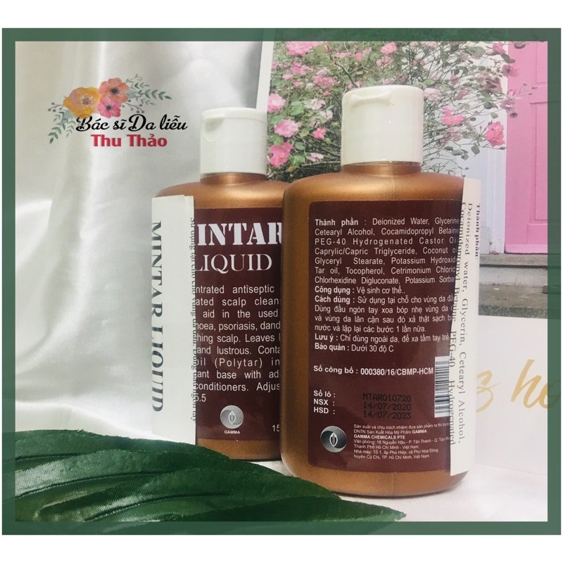 DẦU GỘI GIẢM GÀU MINTAR LIQUID