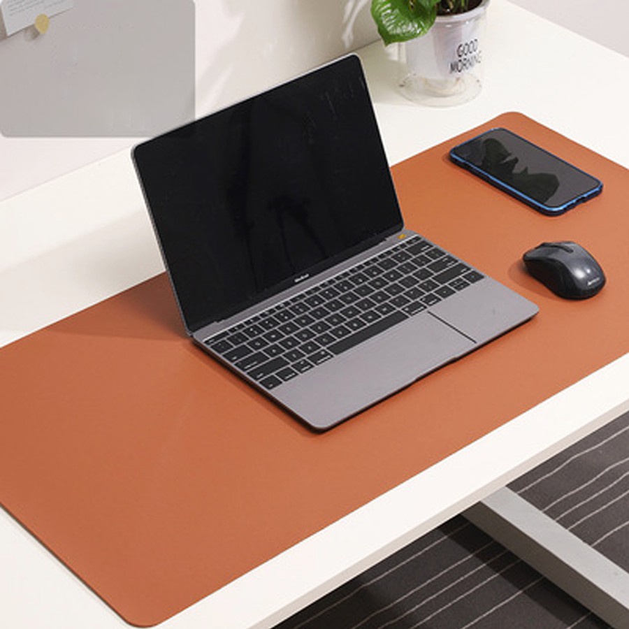 Bàn di chuột, miếng lót chuột khổ lớn kiêm deskpad thảm trải bàn làm việc chống nước hai mặt