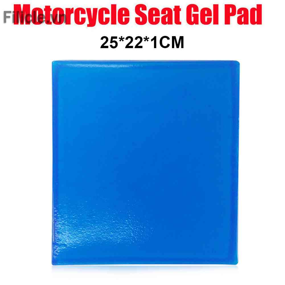 Đệm Gel Mềm Mại Thoải Mái Chống Sốc Màu Xanh Dương Cho Yên Xe Máy
