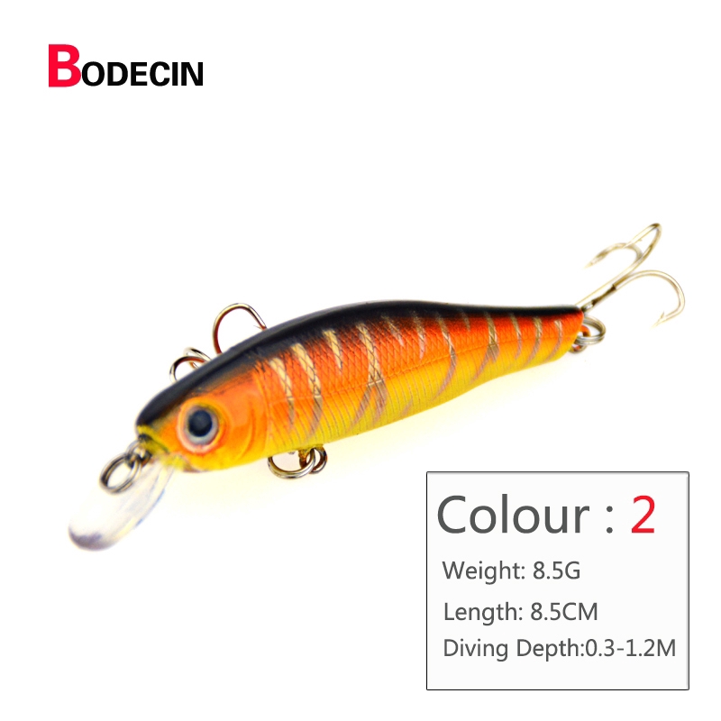 Mồi Câu Cá Giả Sinh Động 3d 8.5cm-8.5g