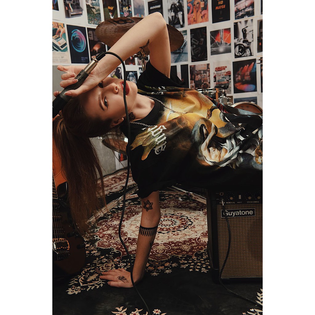 Áo thun unisex ngắn tay MIKENCO Angel Devil