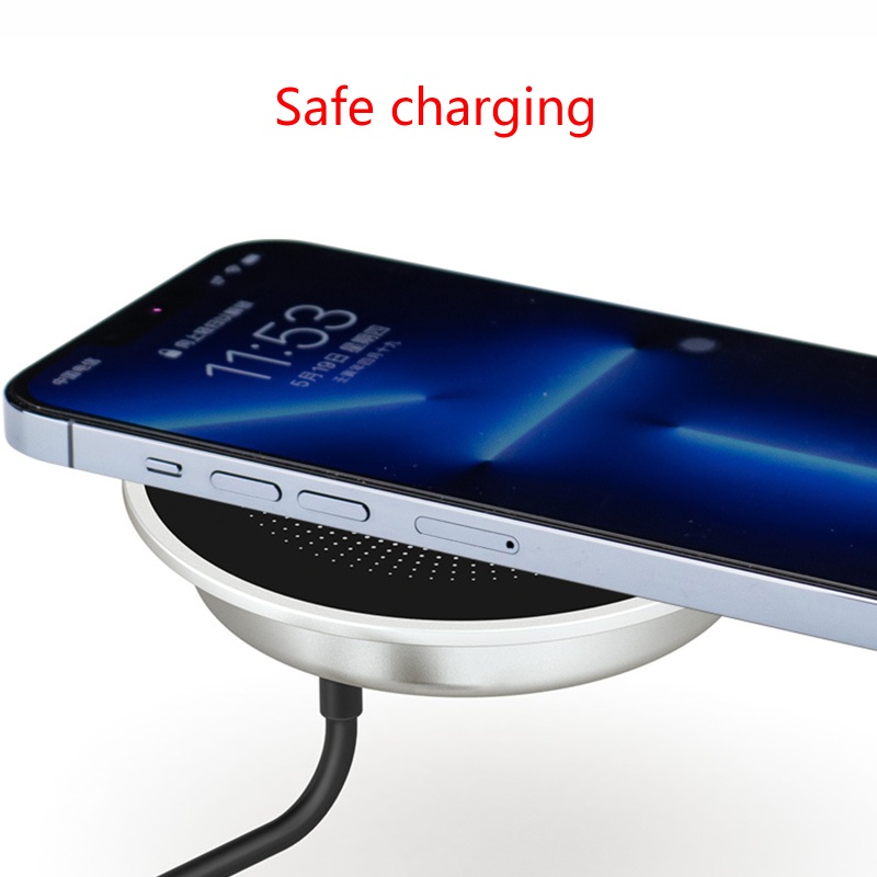 Bộ Sạc Nhanh Không Dây 15W Để Bàn Tiện Dụng