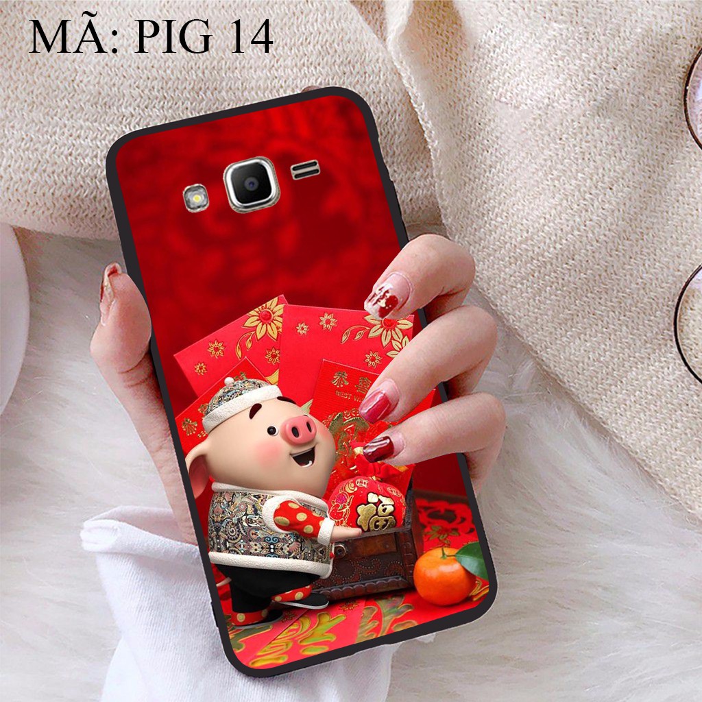 Ốp lưng Samsung J2 Prime viền dẻo TPU BST Pig Cute