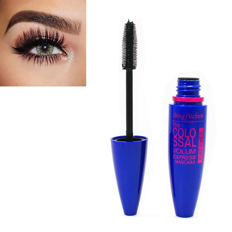 (Hàng Mới Về) Set 3 Mascara Màu Đen Chống Thấm Nước Chuốt Cong Mi
