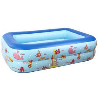 Bể bơi mini nhiều chi tiết 120cm