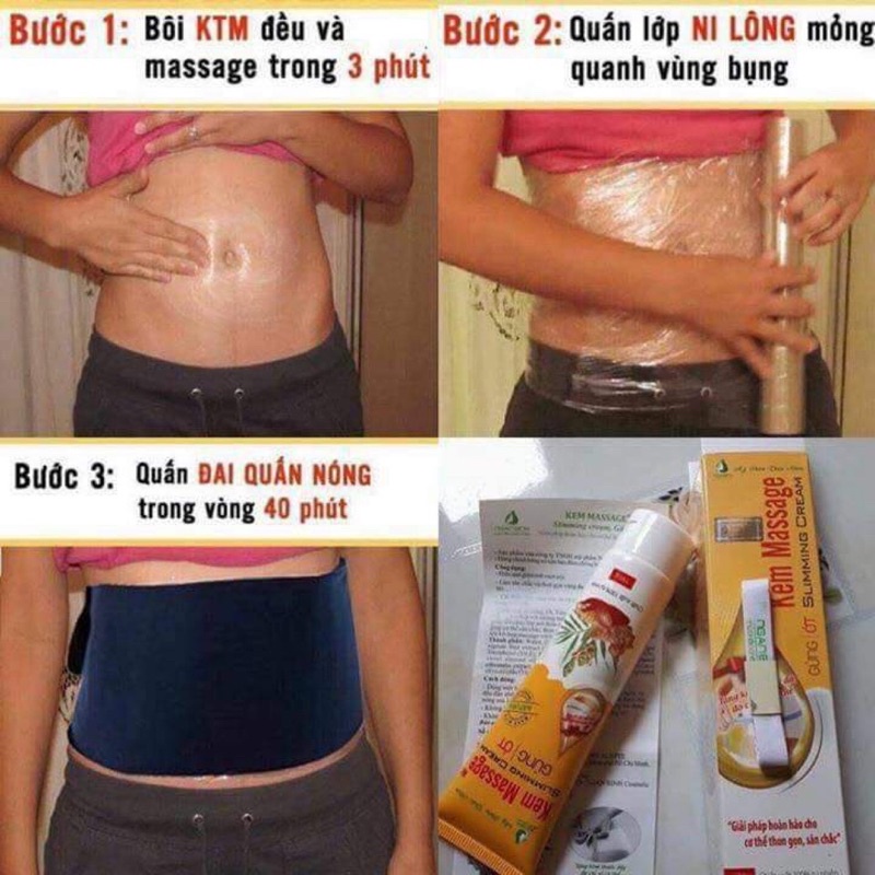Kem Massa tan mỡ Gừng Ớt Ngân Bình mẫu ánh kim MẪU MỚI( Tặng kèm thước đo)