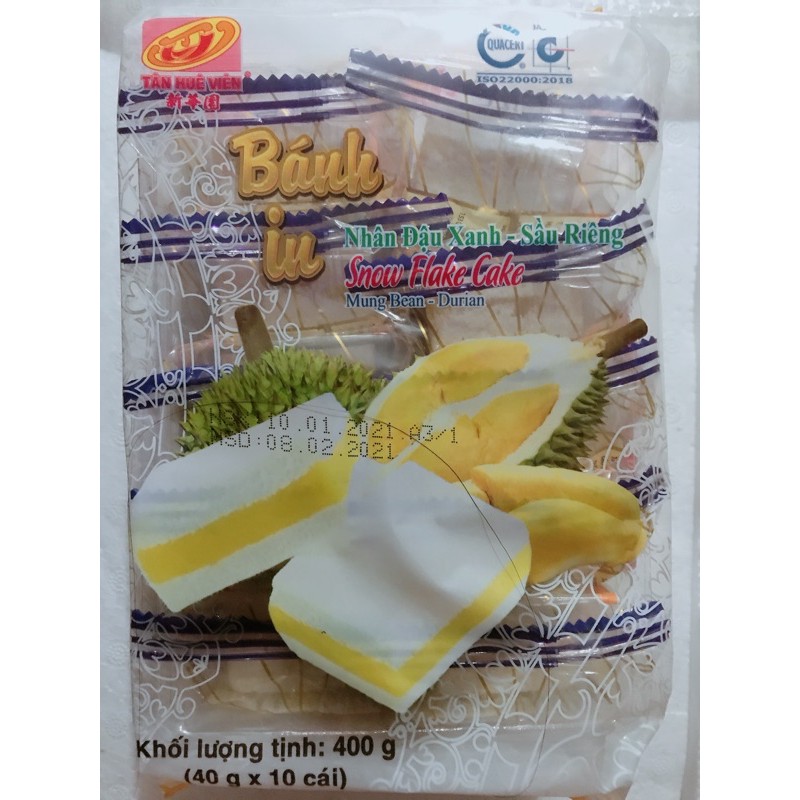 BÁNH IN TÂN HUÊ VIÊN NHÂN ĐẬU XANH, NHÂN DỨA