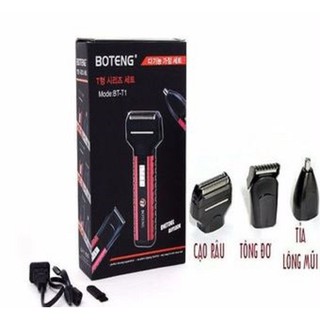 Máy cạo râu 3 lưỡi Poree PS195 cao cấp