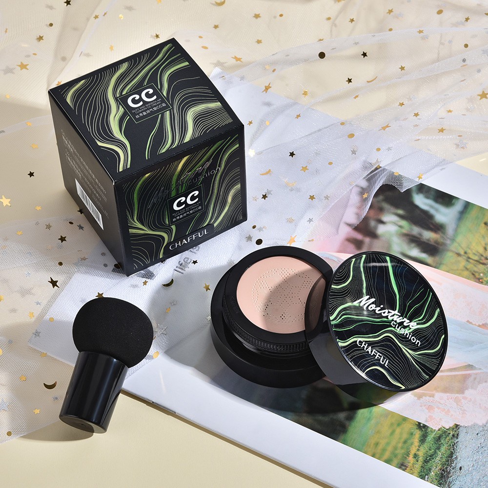 (Hàng Mới Về) Kem Nền Bb Air Cushion Hailicare Dưỡng Ẩm Làm Sáng Da Tự Nhiên Kèm Mút Trang Điểm Hình Nấm | BigBuy360 - bigbuy360.vn