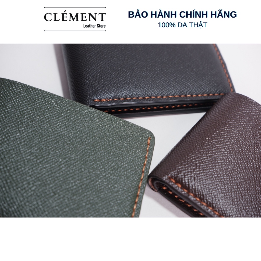 Ví da EPSOM nam cao cấp Clément – CM015 - BH 12 tháng - Full box