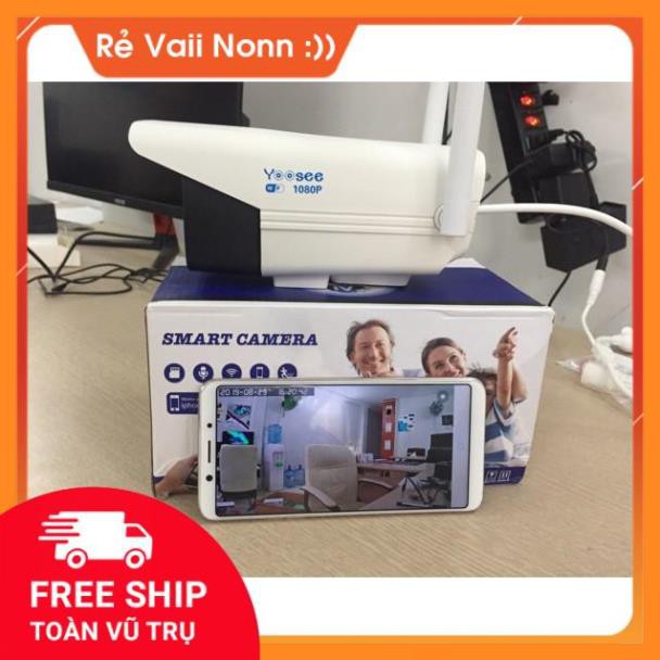 [BH 12 THÁNG ] Camera Giám Sát Ngoài Trời Yoosee - 6 Led Full HD (2.0Mpx) - Hồng Ngoại Quay Đêm | BigBuy360 - bigbuy360.vn