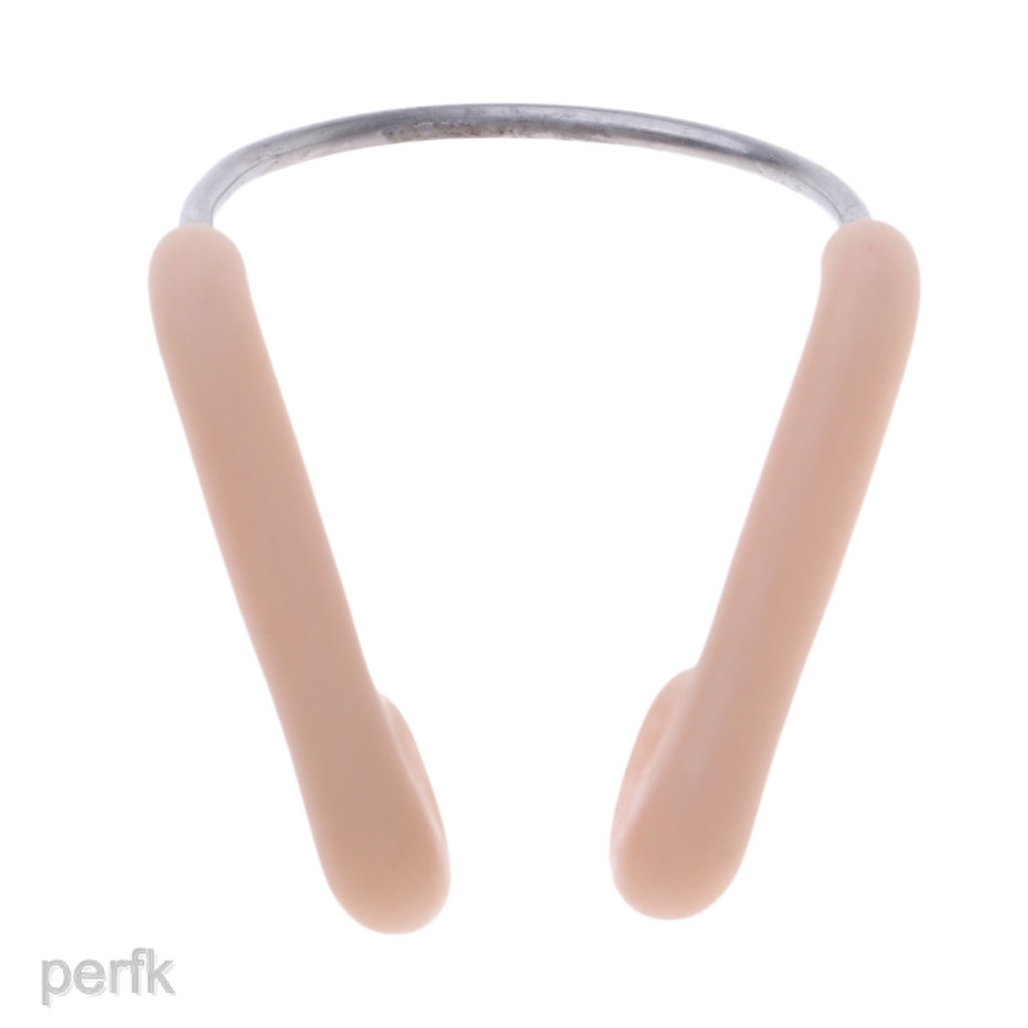 Kẹp Mũi Bằng Silicone Mềm Kèm Vỏ Kim Loại Thông Dụng