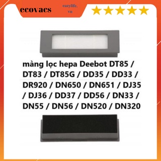 Màng lọc hepa robot hút bụi Ecovacs Deebot DN55/ DN33/DN56/DN520/ DN320/DJ35/DD37/DN33 ,DT85/DT85G/DD35/DD33 .