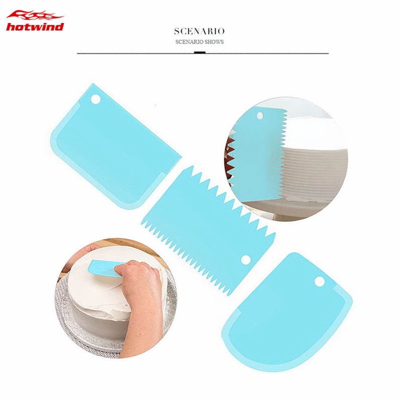 Set 3 đồ cạo chuyên dụng cho làm bánh