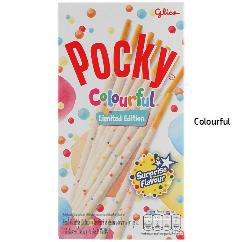 Bánh Pocky Glico Colourful