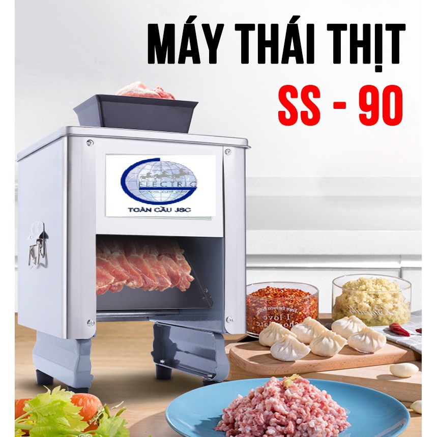 Máy thái thịt tươi sống mini SS-90 CHÍNH HÃNG