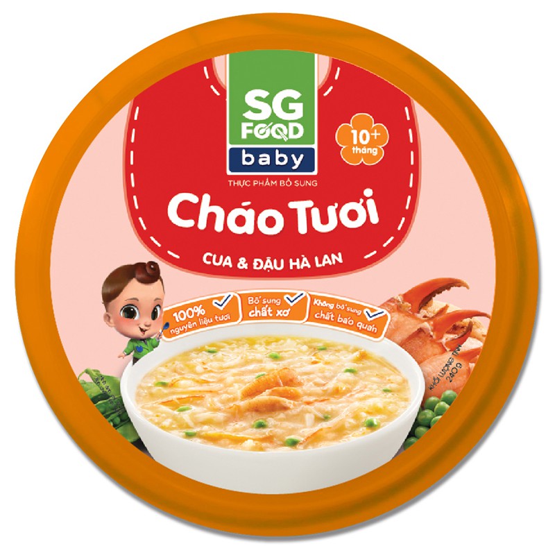  Cháo tươi + soup tươi của SG FOOD