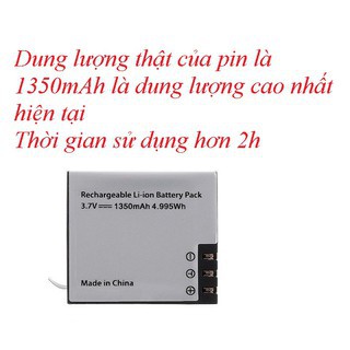 ✔️ Pin 1350 mAh Cho Mọi Camera Hành Trình Eken H9r, SJCAM 4000, Amkov, Camera 4k