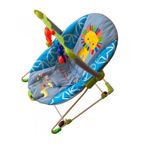 Ghế rung ăn bột có bánh xe, mái che, màn, đồ chơi (Có bảo hiểm + đồ chơi + bánh xe)