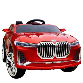 Ô tô xe điện trẻ em bmw abm1166 2 chỗ ghế da 2 động cơ cho bé vận động ngoài trời_dienmayxanh