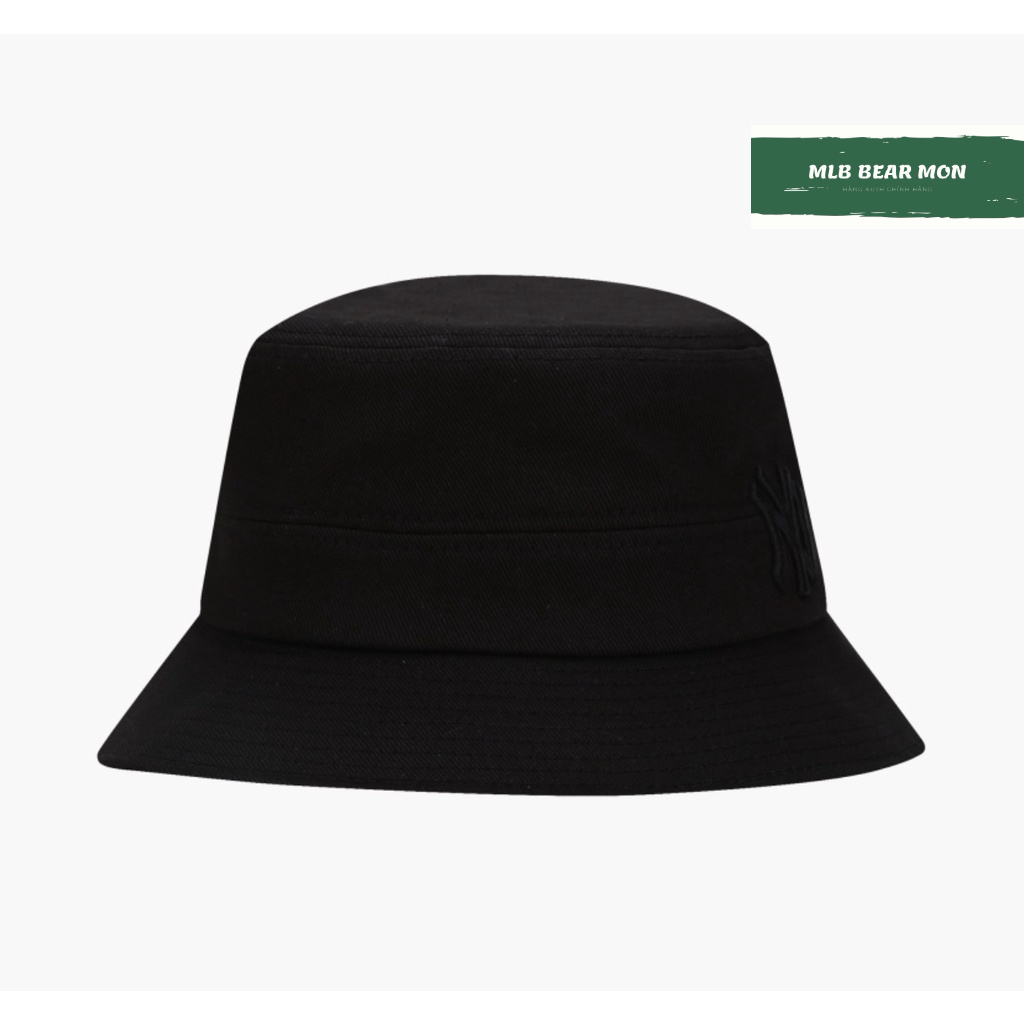 Mũ MLB Small Shadow Bucket Hat New York Yankees 32Cphe111-50L Màu Đen
