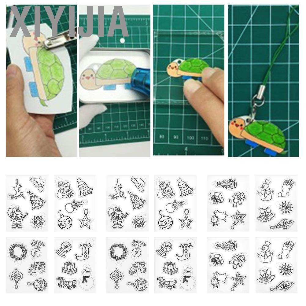 STURDY Set 12 Miếng Dán Nhiệt Trong Suốt Đa Năng Tiện Dụng