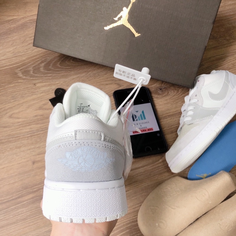 GIÀY JORDAN1 PARIS LAI AU DA THẬT