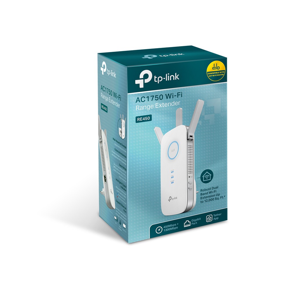 [Hỏa Tốc] Kích sóng wifi (Wifi khong day) TP-Link Chuẩn AC 1750Mbps RE450