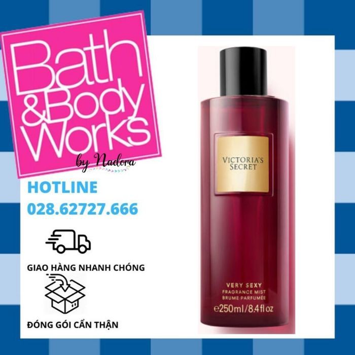 Xịt Thơm Toàn Thân Victoria’s Secret - Very Sexy Fragrance Mist (250ml)