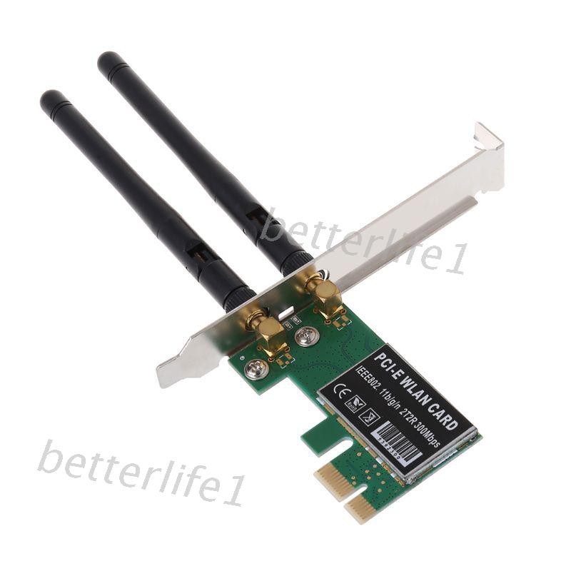 Bộ kết nối mạng không dây Btm Pci-E 300mbps Cho Máy Tính Để Bàn