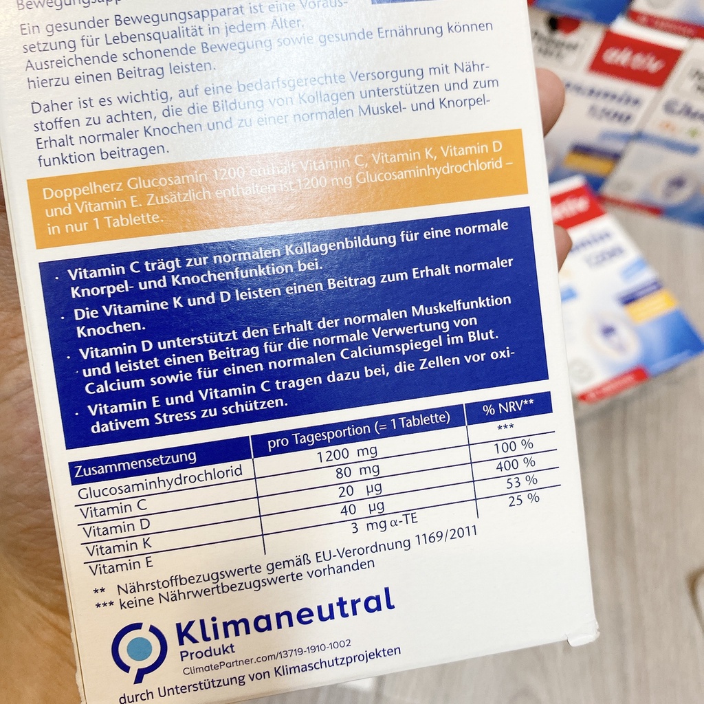 Viên Glucosamin 1200 - Đức