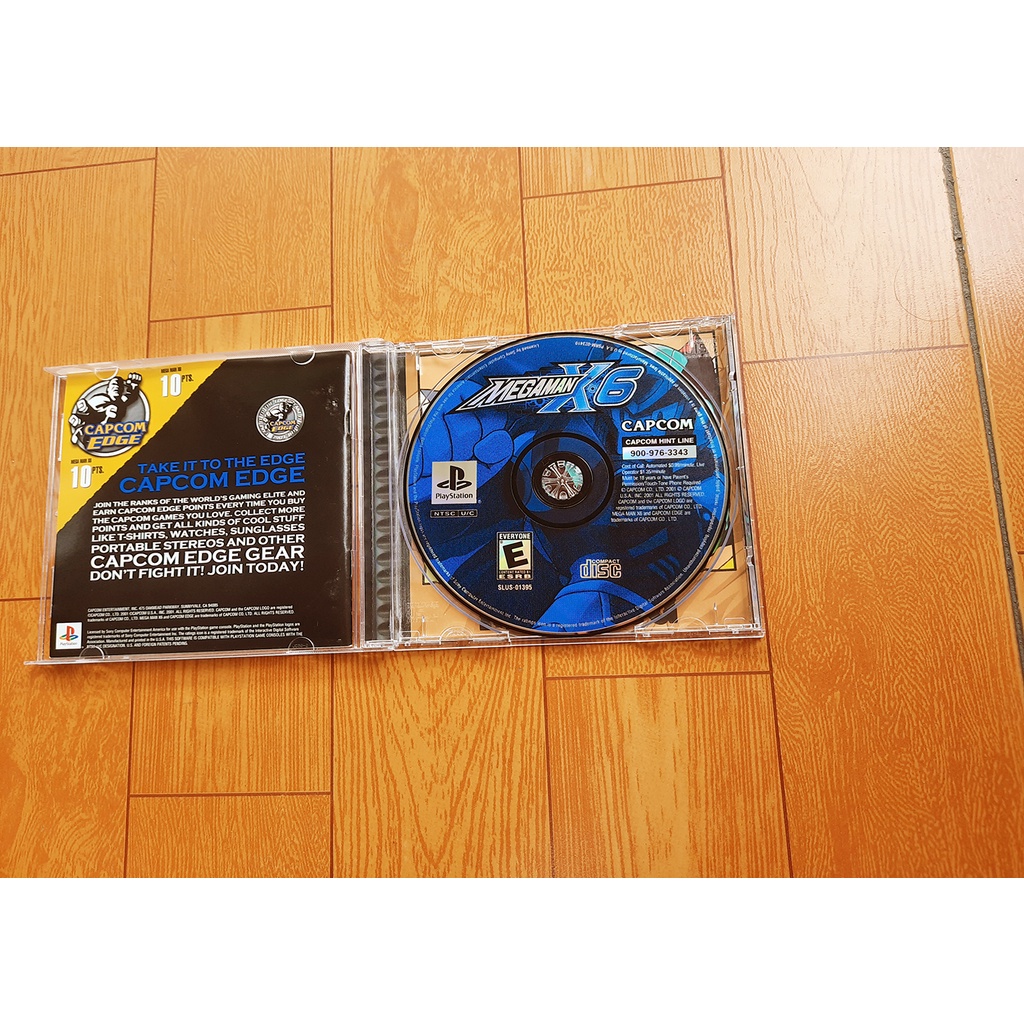 Game ps1 Megaman x6 no brand